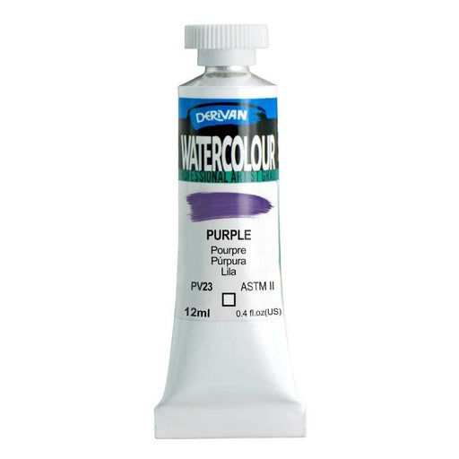 DERIVAN WATERCOLOUR 12ML PURPLE