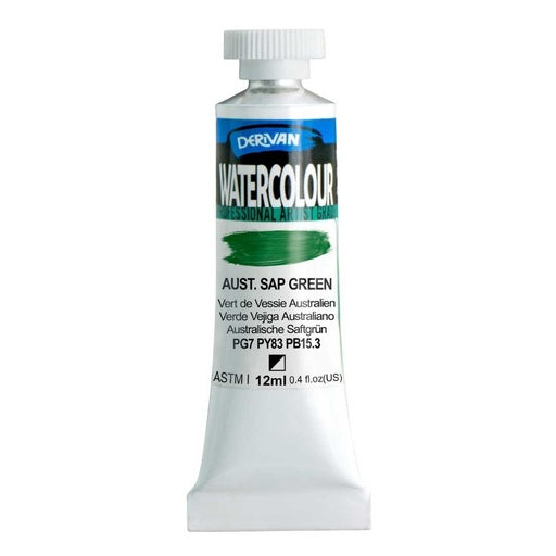 DERIVAN WATERCOLOUR 12ML AUSTRALIAN SAP GREEN
