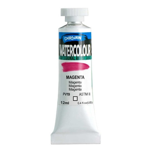 DERIVAN WATERCOLOUR 12ML MAGENTA