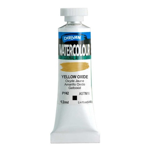 DERIVAN WATERCOLOUR 12ML YELLOW OXIDE